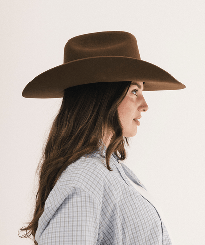 Teddy Cattleman Felt Hat by Gigi Pip, view 9