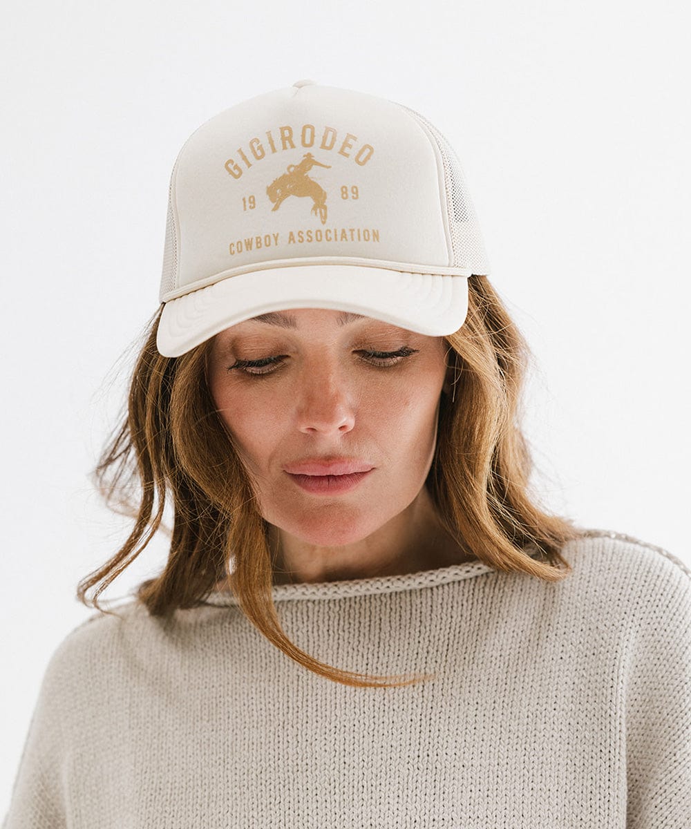 Bucking Bronco Trucker Hat by Gigi Pip, view 2