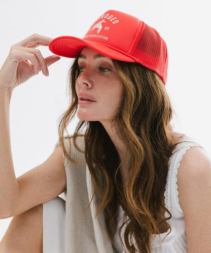 Bucking Bronco Trucker Hat by Gigi Pip, view 7
