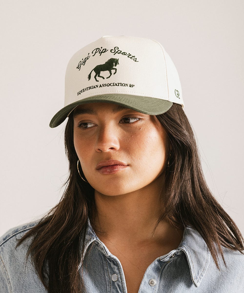 Retro Structured Trucker Hat by Gigi Pip, view 4