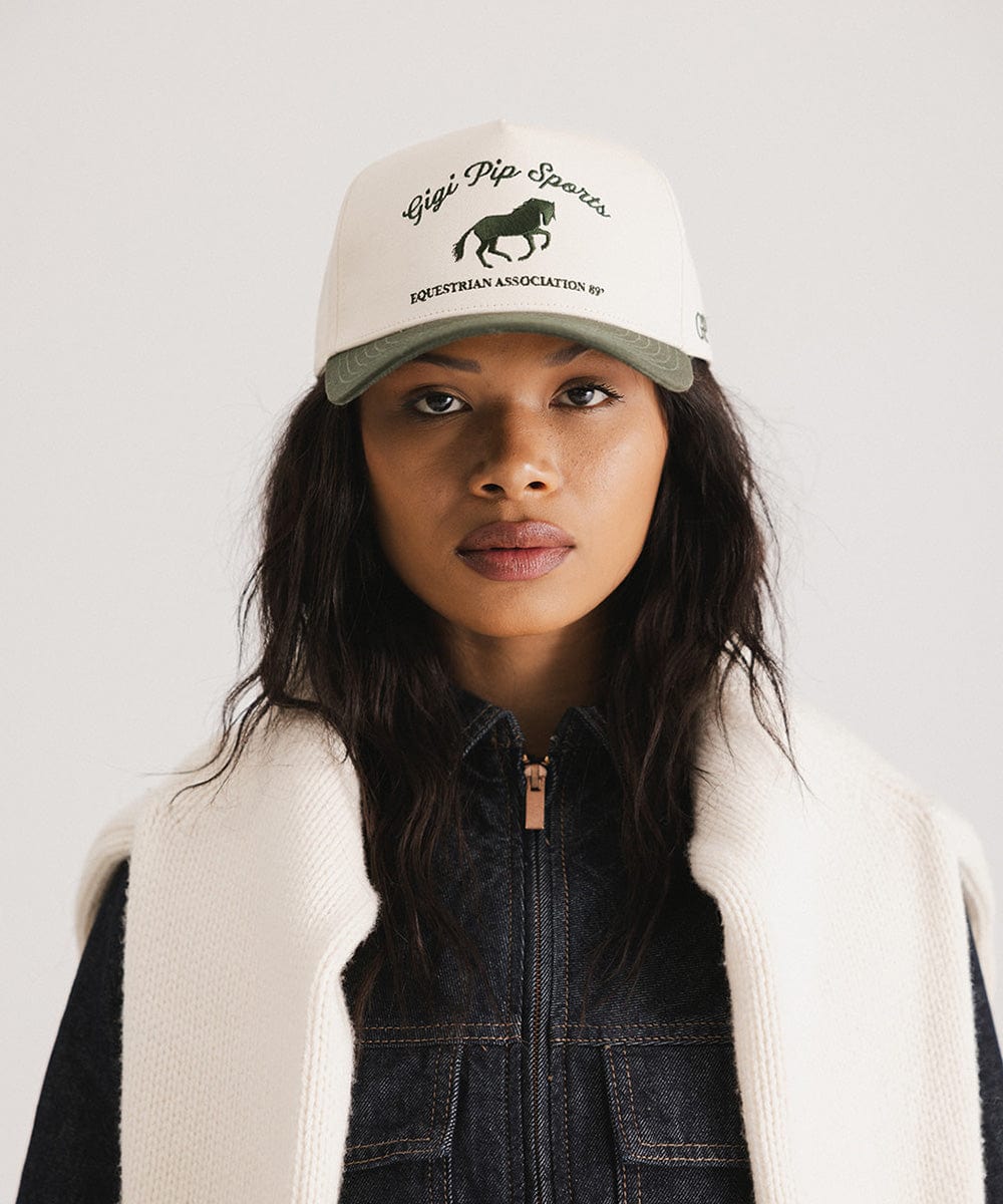 Retro Structured Trucker Hat by Gigi Pip, view 2