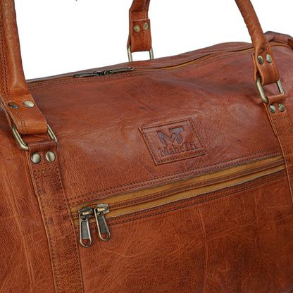 The Belgium Leather Weekender, view 8