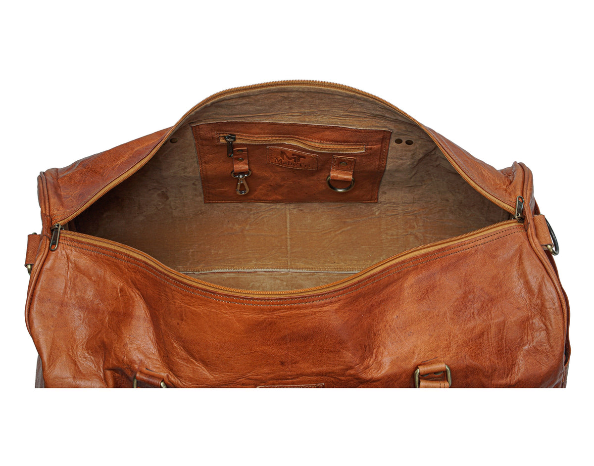 The Belgium Leather Weekender, view 9