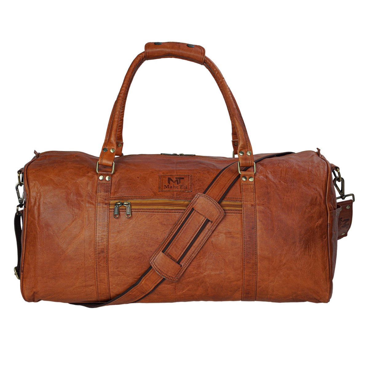 The Belgium Leather Weekender