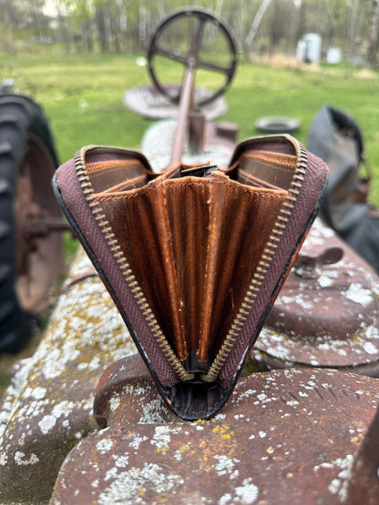 The Sunflower Tooled Wallet, view 5