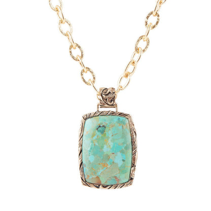 The Jacquard Turquoise Pendant