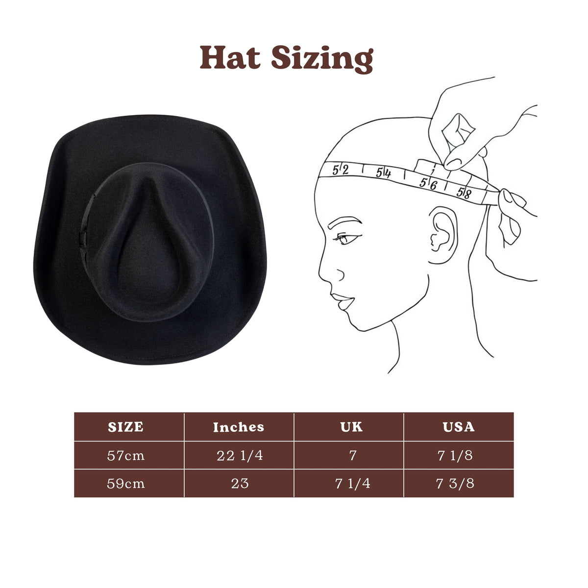 Midnight Black Cowboy Hat by Mix Brown, view 3