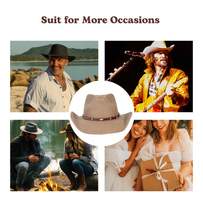 Nomad Bronze Cowboy Hat by Mix Brown, view 3