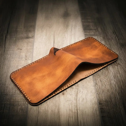 Big Bend Bifold Wallet by Bull Sheath Leather, view 4