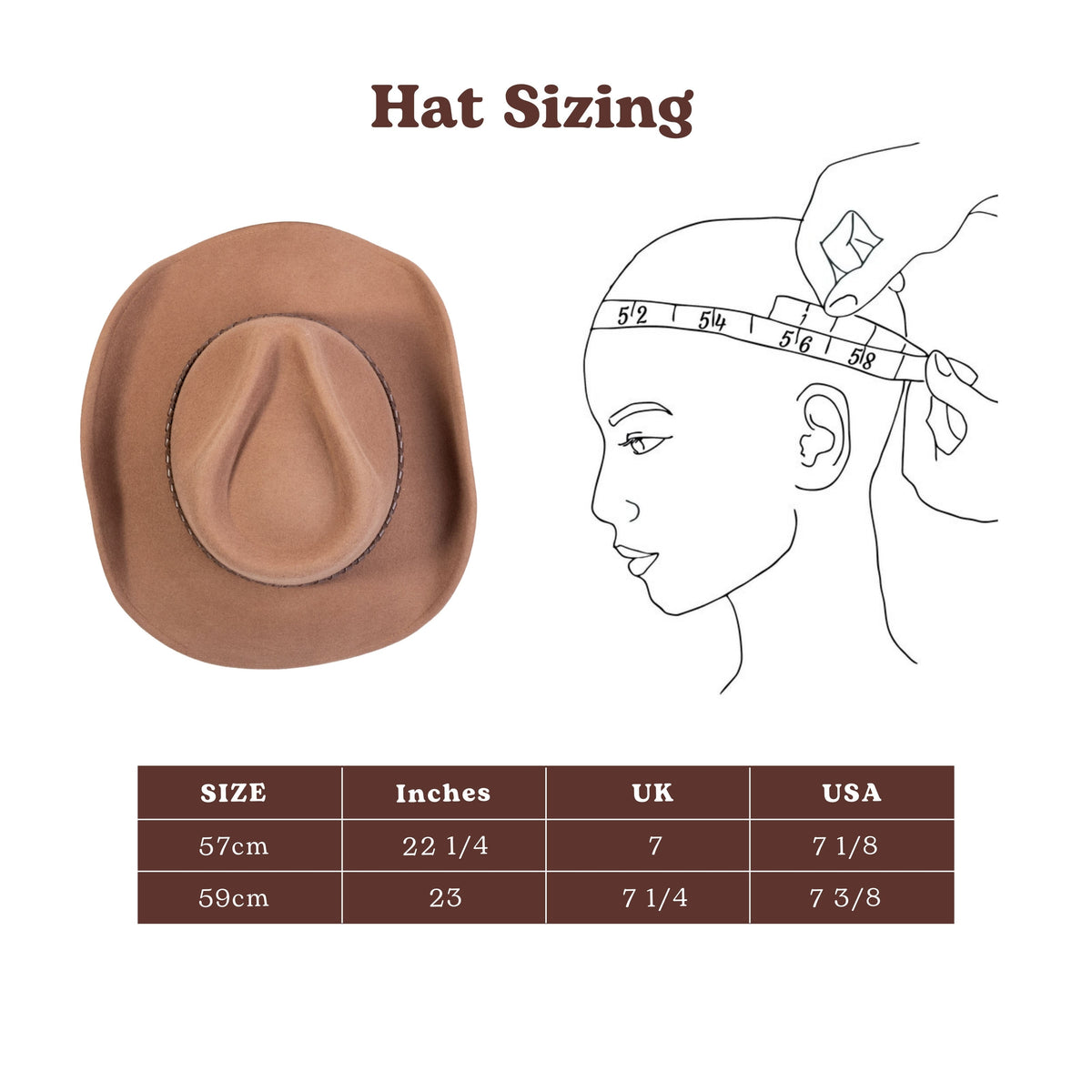 Outlander Tan Cowboy Hat by Mix Brown, view 3