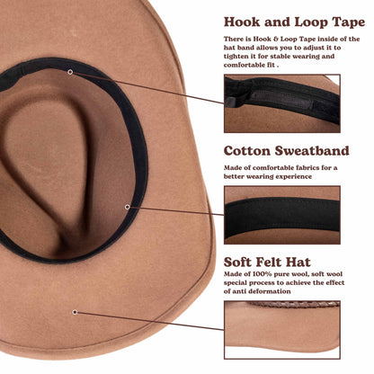 Outlander Tan Cowboy Hat by Mix Brown