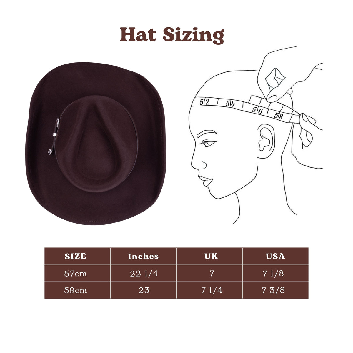 Ranger Chocolate Cowboy Hat by Mix Brown, view 3