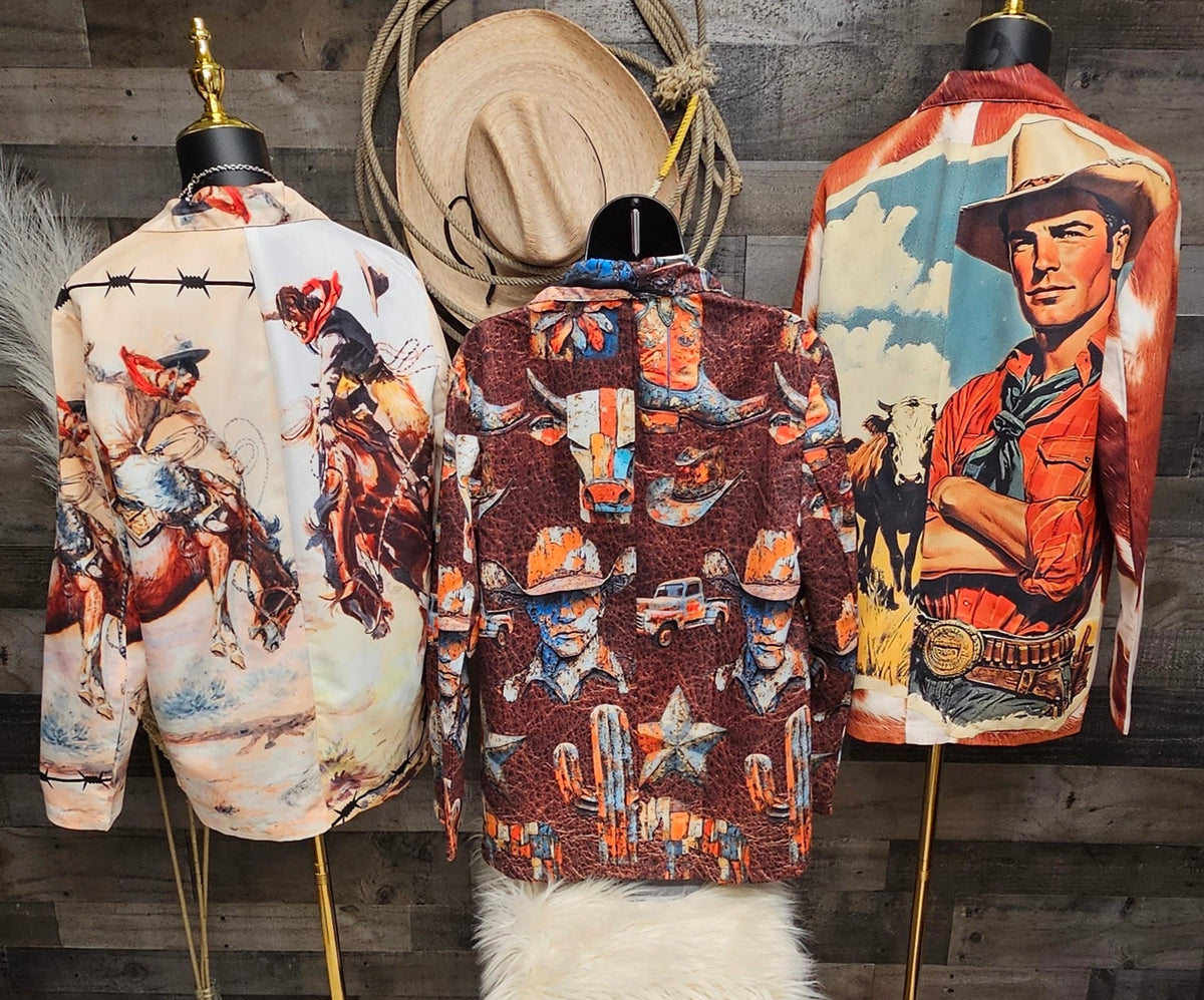 Yeehaw Western Blazer, view 6
