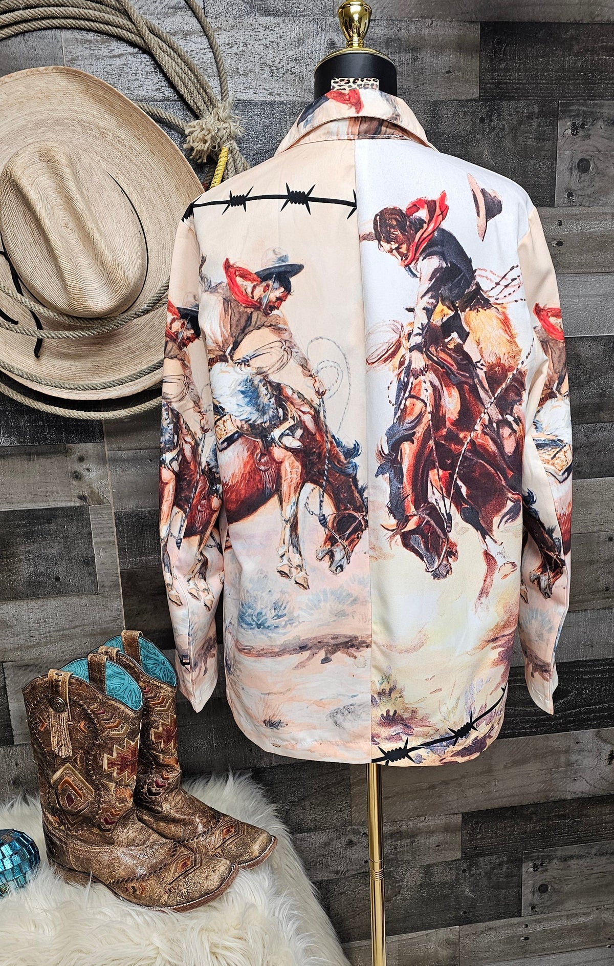 Yeehaw Western Blazer, view 3