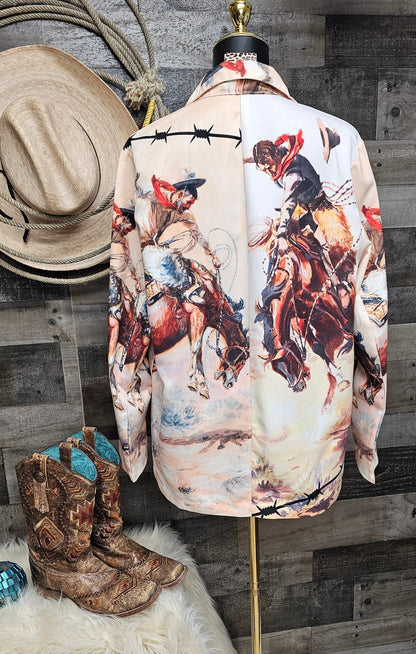 Yeehaw Western Blazer, view 3