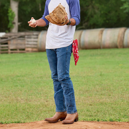 Alvies Comal snip toe cowboy boot, view 17