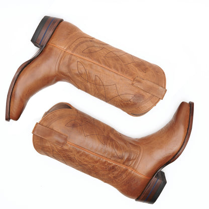 Alvies Comal snip toe cowboy boot, view 22