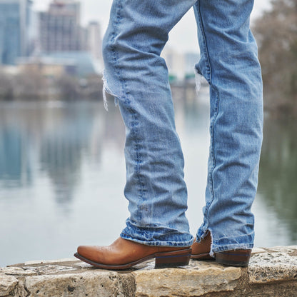 Alvies Comal snip toe cowboy boot, view 19