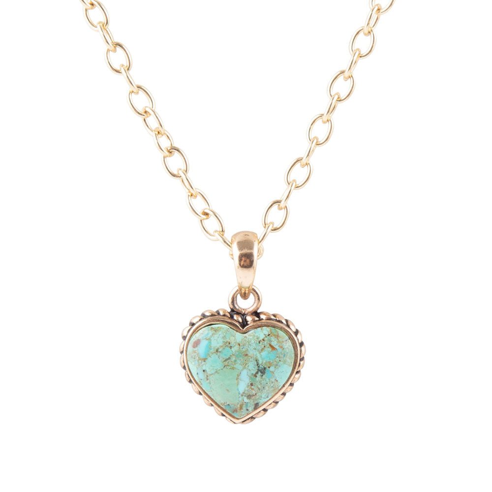 The Turquoise Heart Necklace