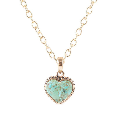 The Turquoise Heart Necklace